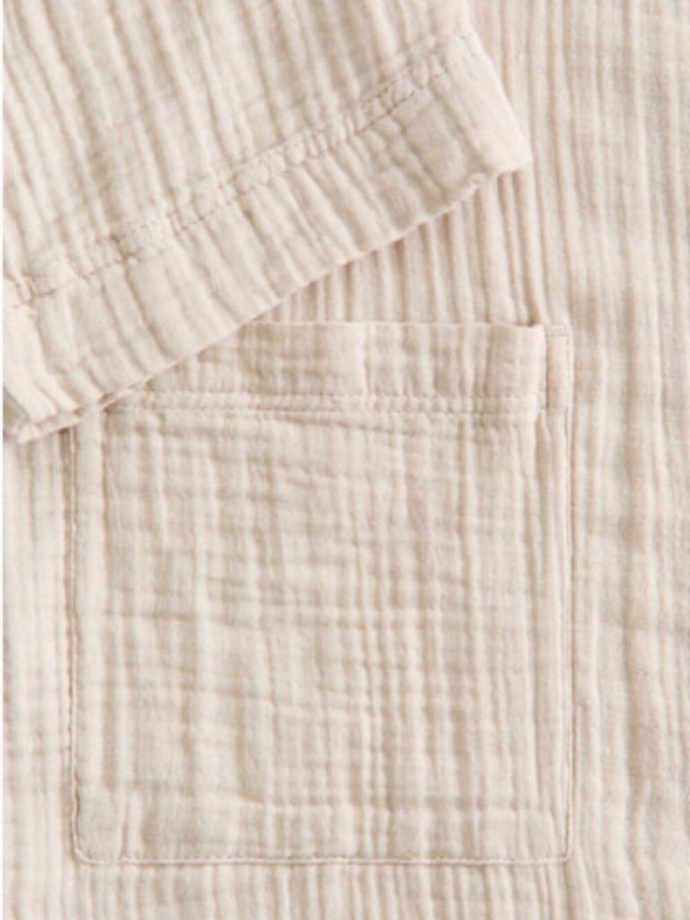 H&M Cotton Muslin Robe with Pockets - Picture 2 of 4